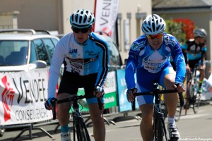 Emilien Jeannière en compagnie de Mathieu Burgaudeau. ©Camille Laroche