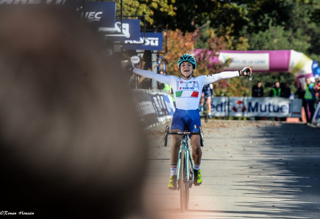 Chiara Teocchi (Italie) a remporté le titre Espoirs Dames. ©Ronan Houssin